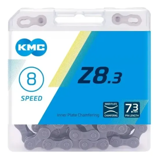 Imagen de Cadena KMC Z8.3 8 Velocidades 116L con Missinglink