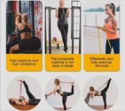 Imagen de Banda Elastica Fitness Kit Negro
