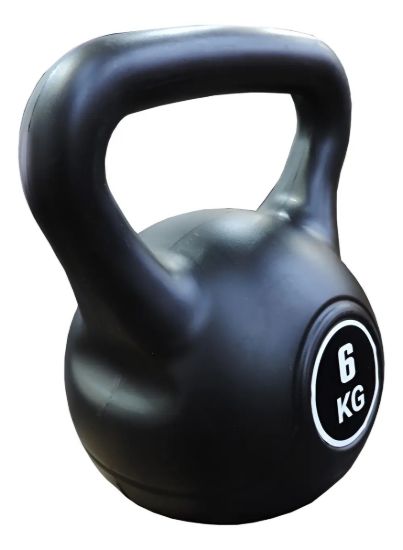 Imagen de Pesas Rusas Color Negro 4kg  Negro