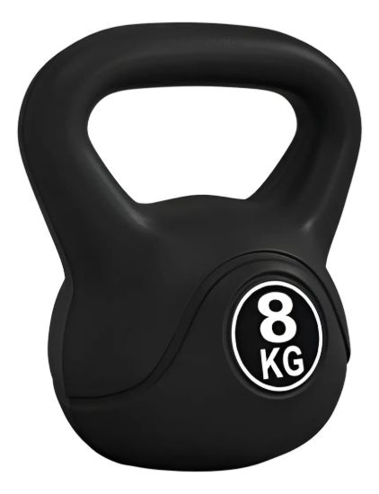 Imagen de Pesas Rusas Color Negro 8kg  Negro
