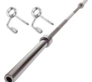 Imagen de Barra Recta Olímpica 1.50mts Metal Cromada