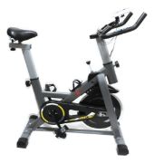 Imagen de Bicicleta Spinning Knex Sport Jc-703 100 Kg Ajustable Gris