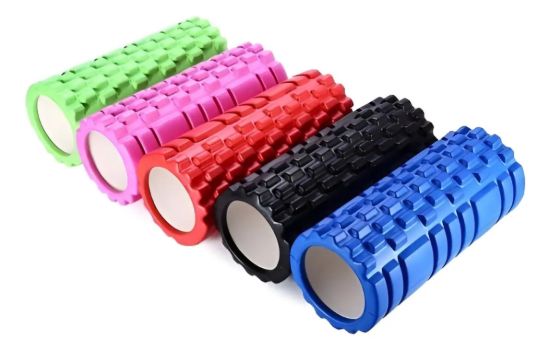 Imagen de Rolo Rodillo Sensitivo Yoga Pilates 33cm Azul