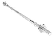 Imagen de Barra Recta Cromada Con Roscas Maciza Discos 1  1,80mts Metal Cromado 1.80mts