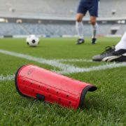 Imagen de Canilleras De Futbol-knex-varios Colores - Rojo - L