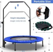 Imagen de Mini Trampolín Fitness Con Baranda