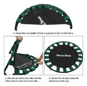 Imagen de Mini Trampolín Fitness Con Baranda