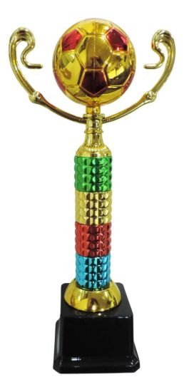 Imagen de Copa Trofeo Premiación Deportes Futbol 32.5 Cm  Dorado