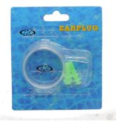Imagen de Tapones Para Oidos Rigido Natacion Verde Claro