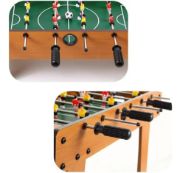 Imagen de Futbolito Mdf Metegol C/ Accesorios Excelente Calidad Naranja