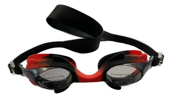Imagen de Lentes Natacion Para Niños  - Negro/Rojo