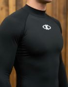 Imagen de Remera Termica Camiseta Con Cuello - Negro - S