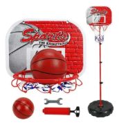 Imagen de Tablero + Aro Basket Con Pie Niños Altura 1.50 Mts 