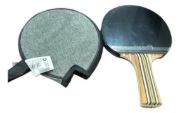 Imagen de Paleta De Ping Pong 3 Estrellas + Funda  Rojo An (anatómico)