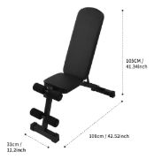 Imagen de Banco Reclinable Atlas Sport Knex Sports Kcdb005