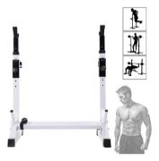 Imagen de Banco Plano + Soporte Para Barras + Apoya Discos