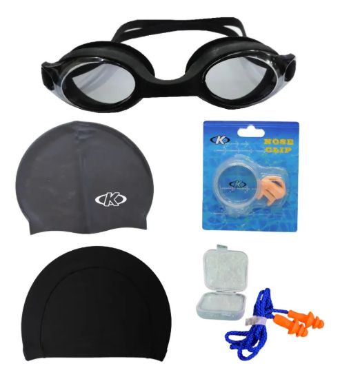 Imagen de Kit Set Natacion Lente + Accesorios Demstore N1