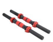 Imagen de Set 2 Mancuernas + Barra 3 En 1 10 Kgs Dmstore Negro