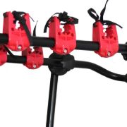 Imagen de Porta Bicicleta Rack Para Auto Transporta Hasta 3 Bicicletas Rojo