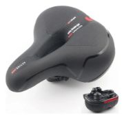Imagen de Asiento Super Acolchonado Bicicleta Negro 24 Cm 20 Cm