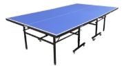 Imagen de Mesa De Ping Pong Con Ruedas + Paleta+ Pelotas+red Azul