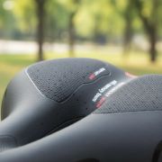 Imagen de Asiento Super Acolchonado Bicicleta Negro 24 Cm 20 Cm