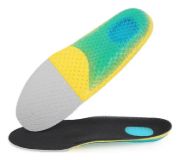 Imagen de Plantilla Deportiva Silicona Con Arco Recortable 39-46 Negro