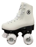 Imagen de Patin Artistico Pvc Bota + Bolso Porta Patin - Negro - 30 - 25 mm
