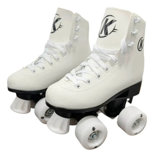 Imagen de Patin Artistico Pvc Bota + Bolso Porta Patin - Negro - 31 - 25 mm