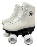 Imagen de Patin Artistico Pvc Bota + Bolso Porta Patin - Negro - 38 - 25 mm