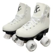 Imagen de Patin Artistico Pvc Bota + Bolso Porta Patin - Negro - 40 - 25 mm