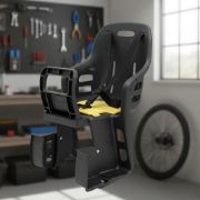 Imagen de Silla Bicicleta Niño C/cinturon Trasera Negro