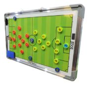 Imagen de Tabla Dt Futbol Con Marco Aluminio 45*30  Fichas Magneticas Verde