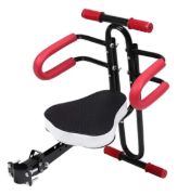 Imagen de Silla De Niño Para Bicicleta Delantera Con Baranda Rojo