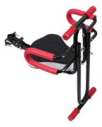 Imagen de Silla De Niño Para Bicicleta Delantera Con Baranda Rojo