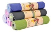 Imagen de Colchoneta Yoga Mat Tpe Eco Friendly 6mm Bicolor