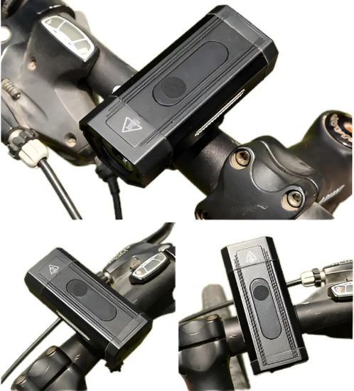 Imagen de Luz Frontal Prof. Bicicleta 800 Lumen Negro