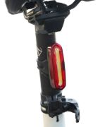 Imagen de Luz Trasera Bici Led Usb Volcano Negro