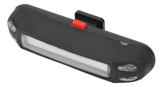 Imagen de Luz Trasera Led C/carga Usb 100 Lumen Negro