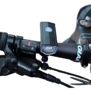 Imagen de Luz Frontal Bicicleta Con Control Negro