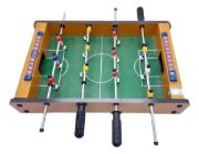 Imagen de Mini Metegol De Madera Juego De Mesa Futbol Niños Tablero Marrón
