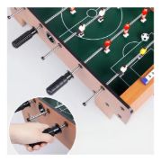 Imagen de Mini Metegol De Madera Juego De Mesa Futbol Niños Tablero Marrón