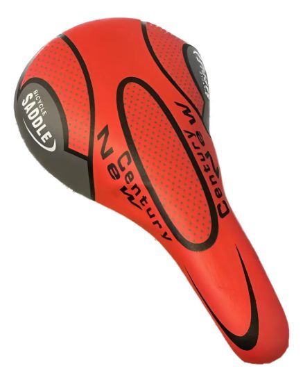 Imagen de Asiento Bicicleta Century New Rojo 28x27cm