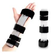 Imagen de Estabilizador De Mano  Con Ferula  Con Velcro Lesiones Negro M