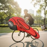 Imagen de Asiento Bicicleta Century New Rojo 28x27cm
