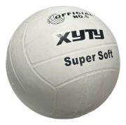 Imagen de Pelota Volley K Cosida + Red Volley Medida Oficial Gris