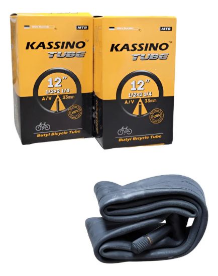 Imagen de Cámara  Bicicleta 12 X 2,125 A/v Excelente Calidad Schrader
