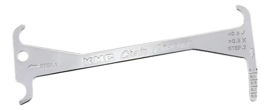 Imagen de Medidor De Desgaste De Cadenas De Acero Kmc Plateado