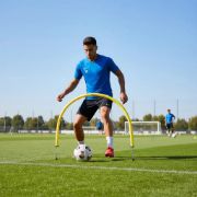 Imagen de Arco De Precisión Fútbol Entrenamiento Práctica Amarillo
