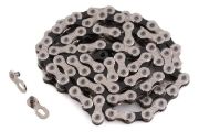 Imagen de Cadena Kmc X10 Silver Black 116 Eslabones Plateado